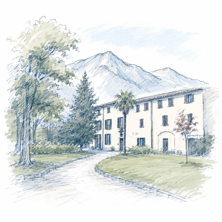 casa-ritiri-erba-como Casa per ritiri dell'Oasi di Erba immersa nel parco privato
